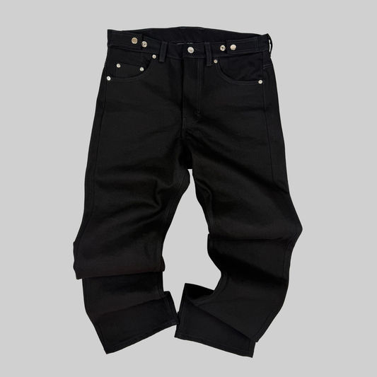 Black black denim pants COMMUNS